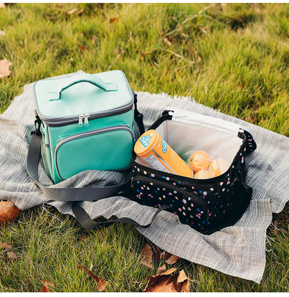 Camping Hiking Outdoor Picnic Leakproof Reusable Large Bag with Adjustable Strap