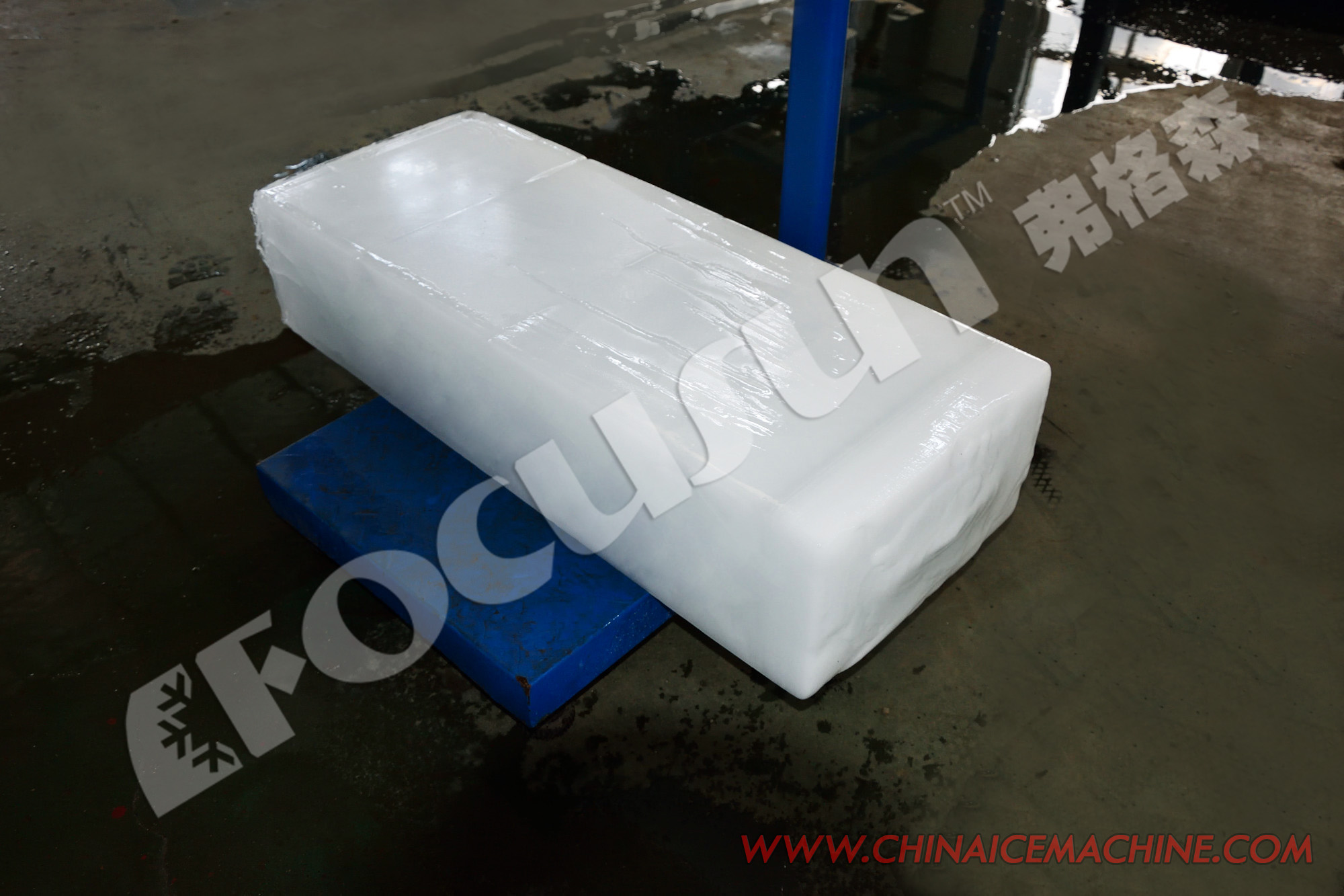 Water/Evaporative Cooling Block Ice Maker for Fishery Seafood and Drink Cooling System