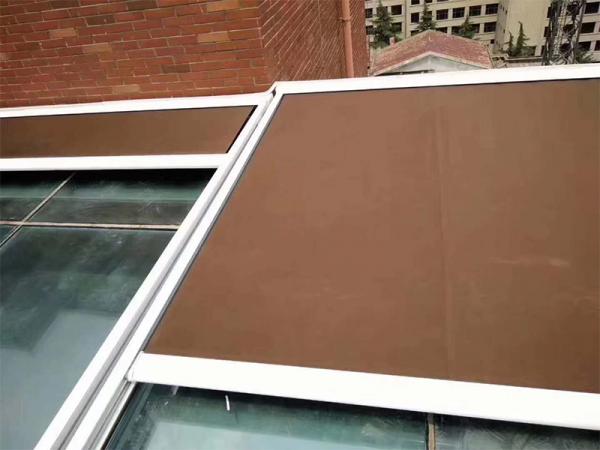 WaterProof SunProof Retractable Roof Awning Steel Transparent External Conservatory Awnings