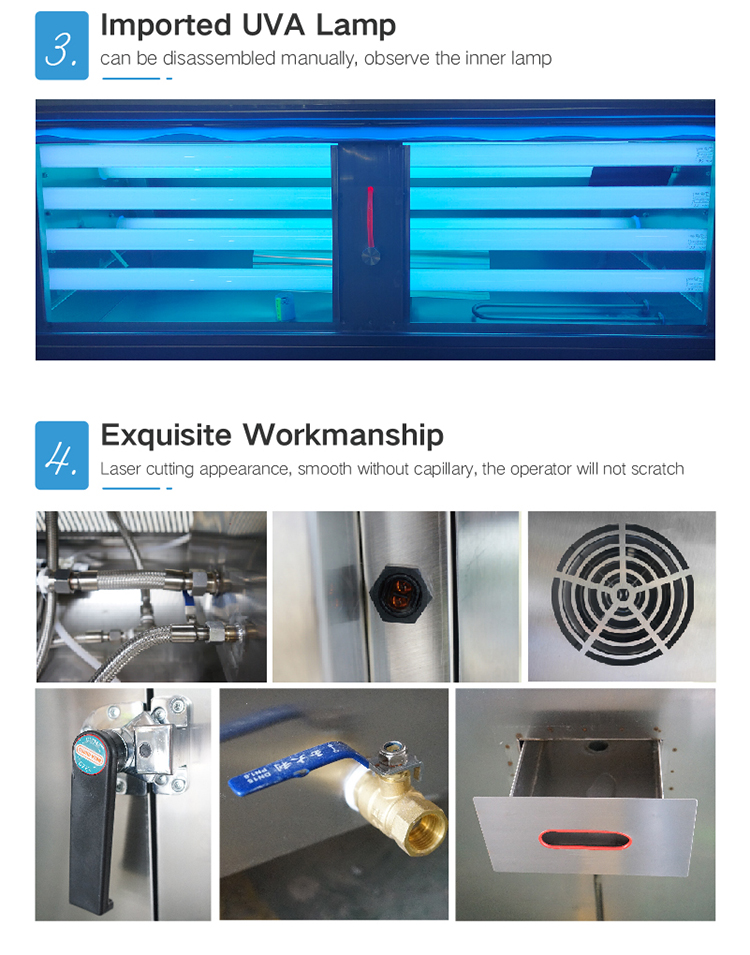 UV aging test chamber
