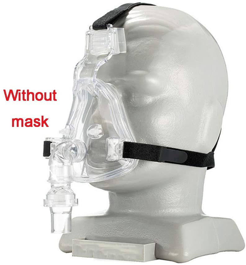 Black Color Mesh CPAP Headgear Strap for Masks Comfortable for Using