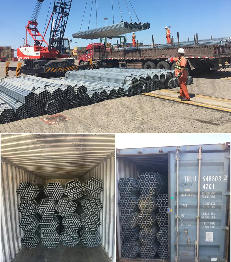 ERW ASTM Gi Steel Pipes