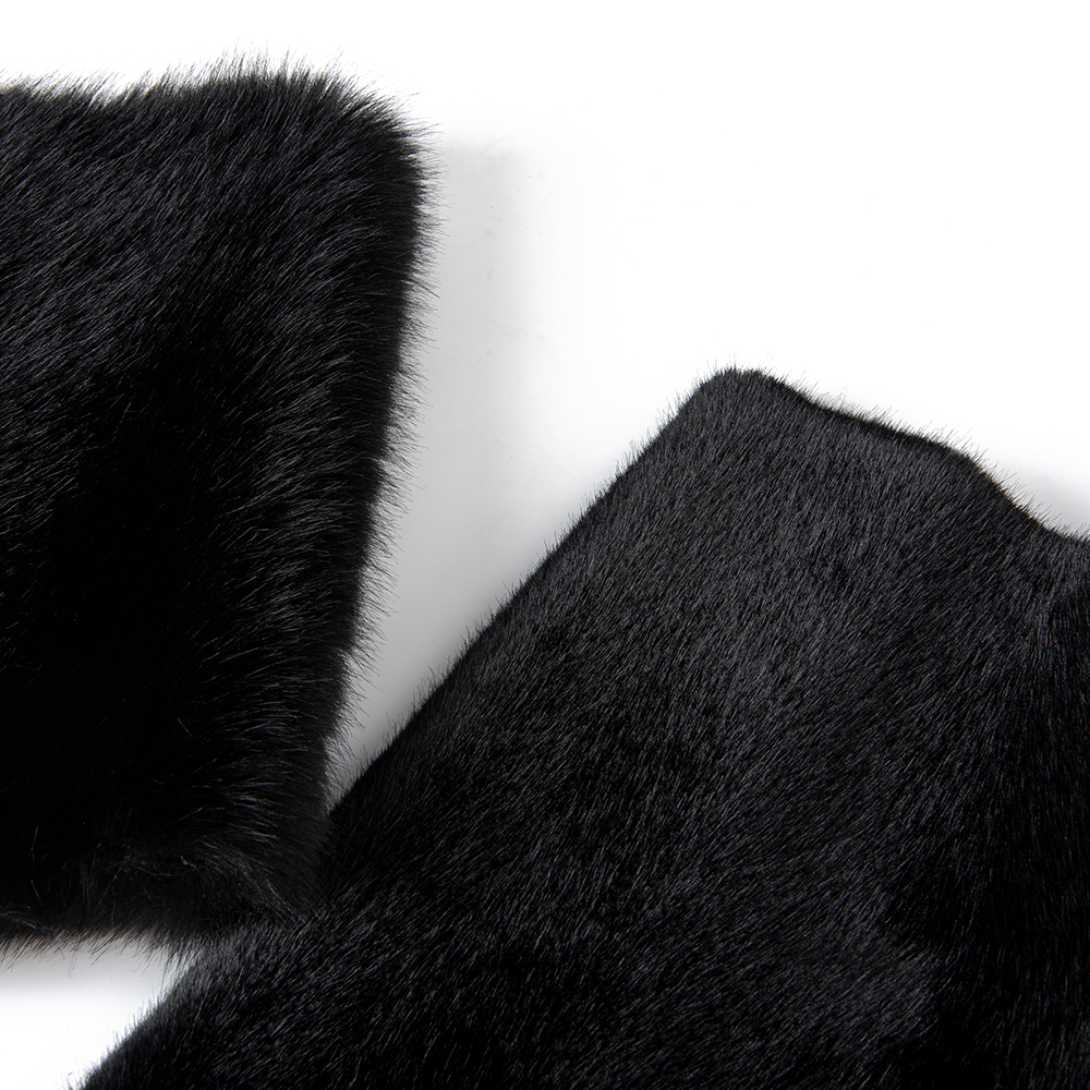 Garment Dress Shirt Must-Have High Weight Artificial Fur Fox Fabric Knitted Type Weft