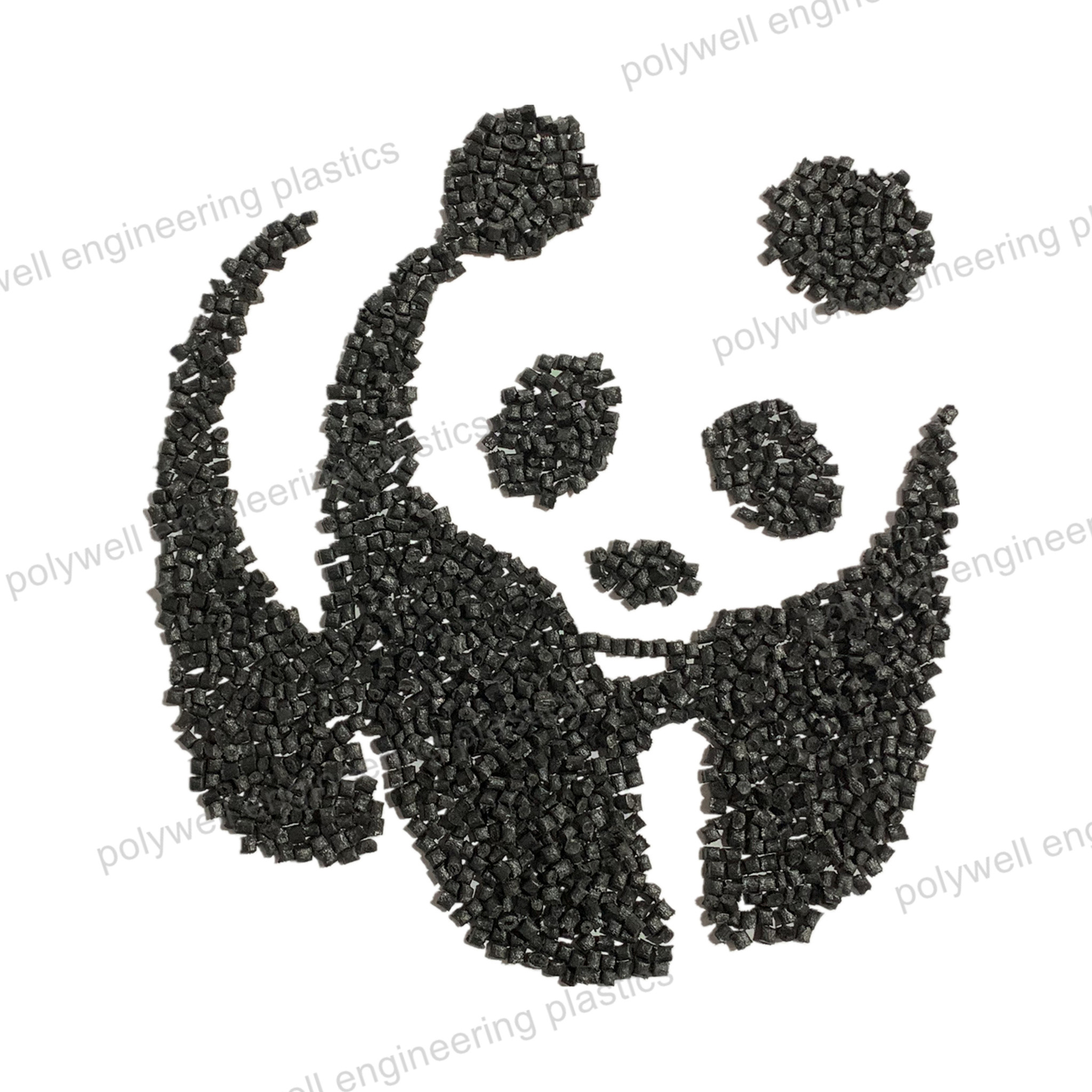 Glass Fiber Reinforced Flame Retardant Nylon Resin Plastic PA66 Granules For Aluminum Bars Window Profile