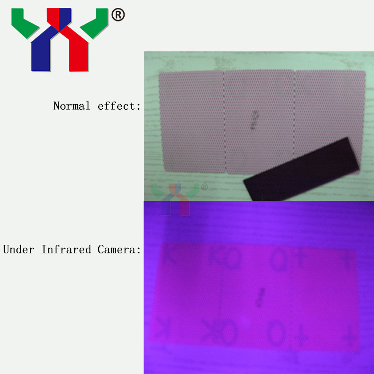 Ceres Infrared Security Printing Ink Absorb Wavelength Inkjet Printer Scratch Off Ink