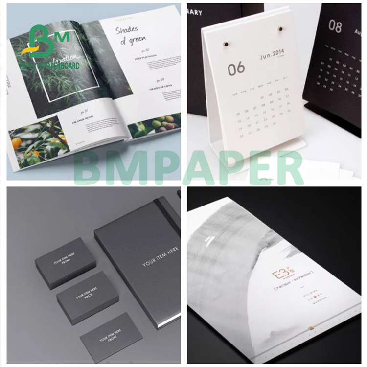 170gsm 180gsm 200gsm Double Glossy / Matte Coated Paper for Color Pictures 