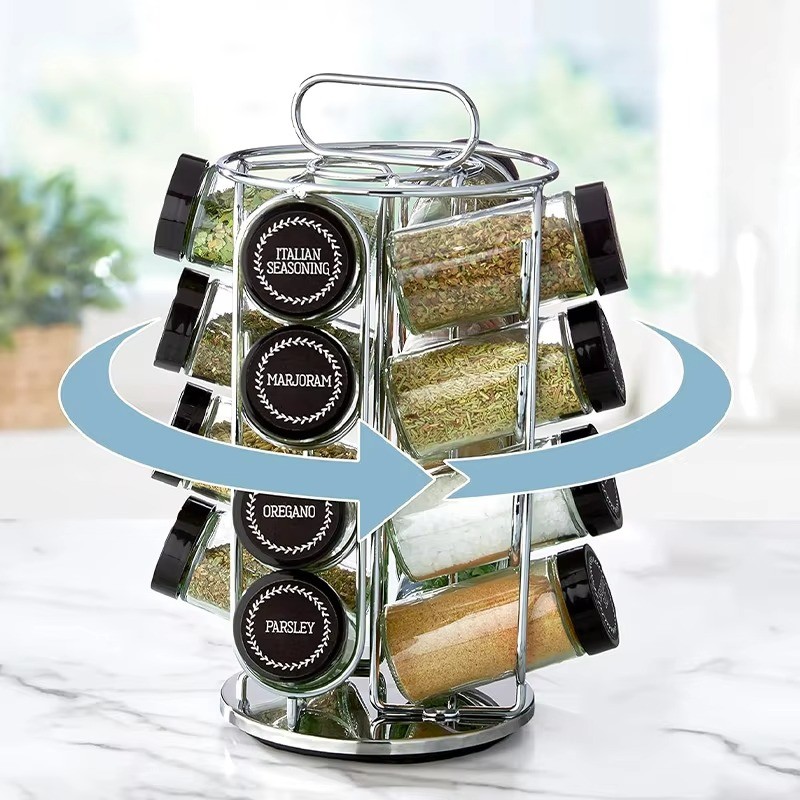 Hot sale high quality stainless steel anti-shaking rotatable coffee capsule holder 35pcs capsule coffee organizer