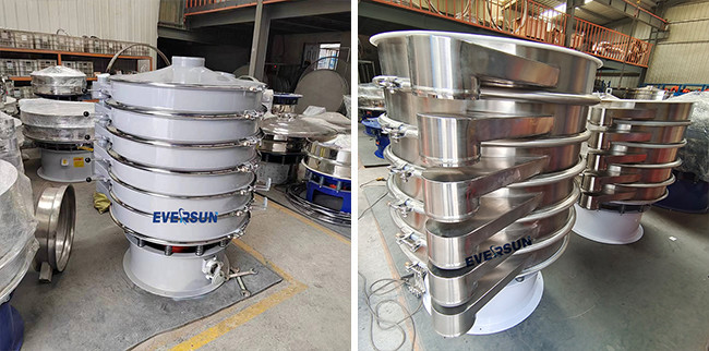 High Frequency Powder Sieving Machine Grading Equipment With Nylon Screen