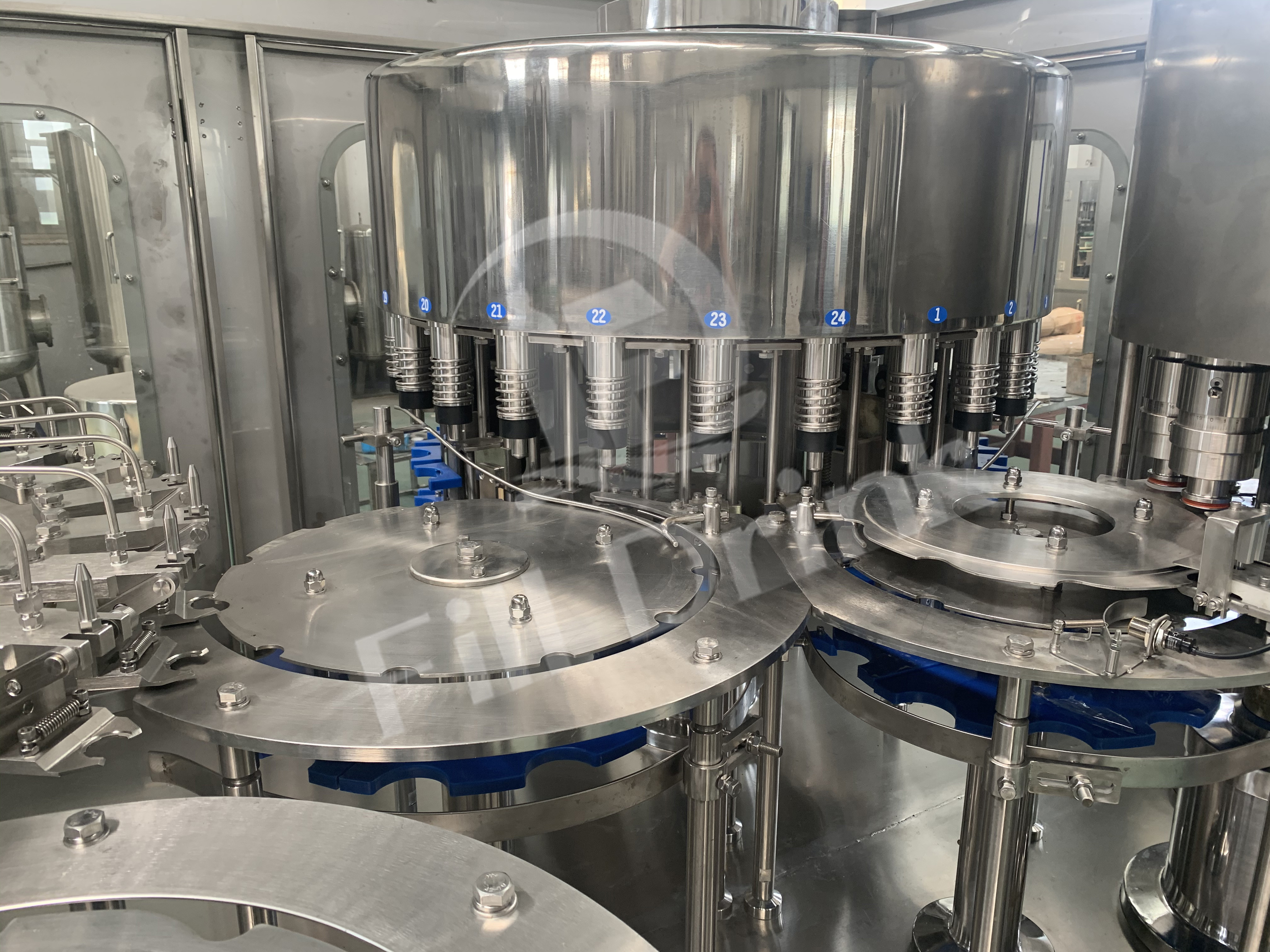10000 Bottles Per Hour Pure Water Production Line Water Bottling Equipment Small Scale