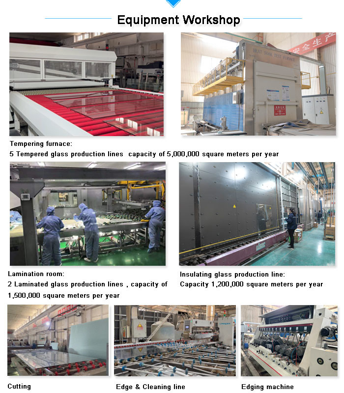 Ultra Clear SGP Laminated Glass 6.76mm-100mm Safety Laminated Glass Sheets