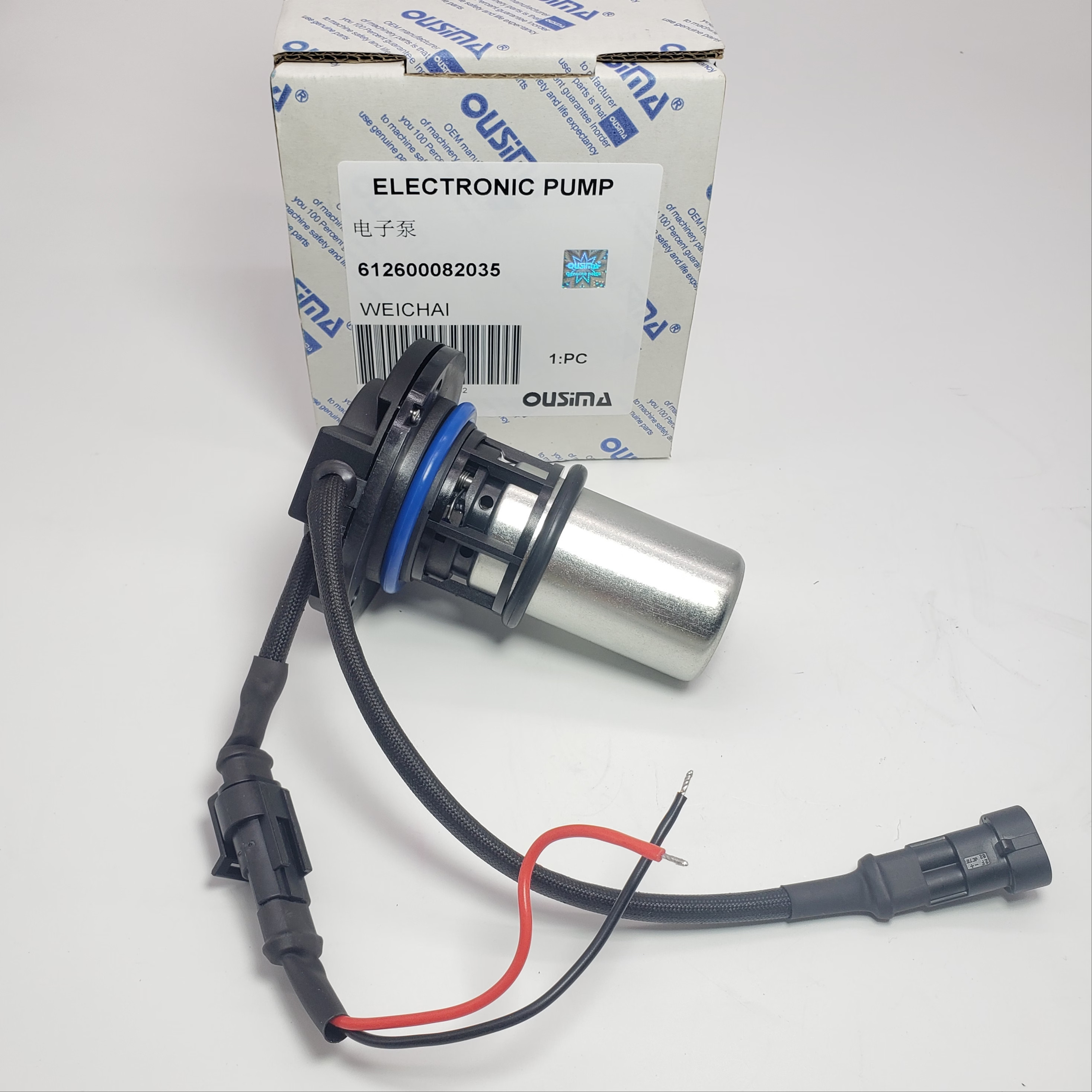 612600082035 Electric Fuel Pump With Filter For Weichai Engine