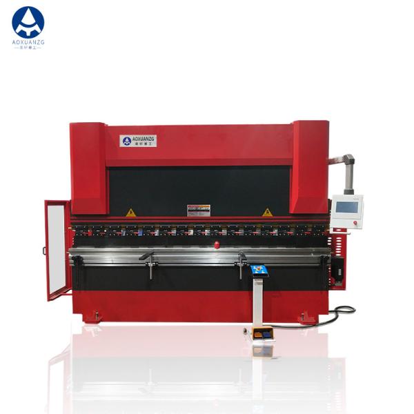 CNC 80 Ton Hydraulic Press Brakes Bending Machine TP10S 7.5 Kw 3200mm High