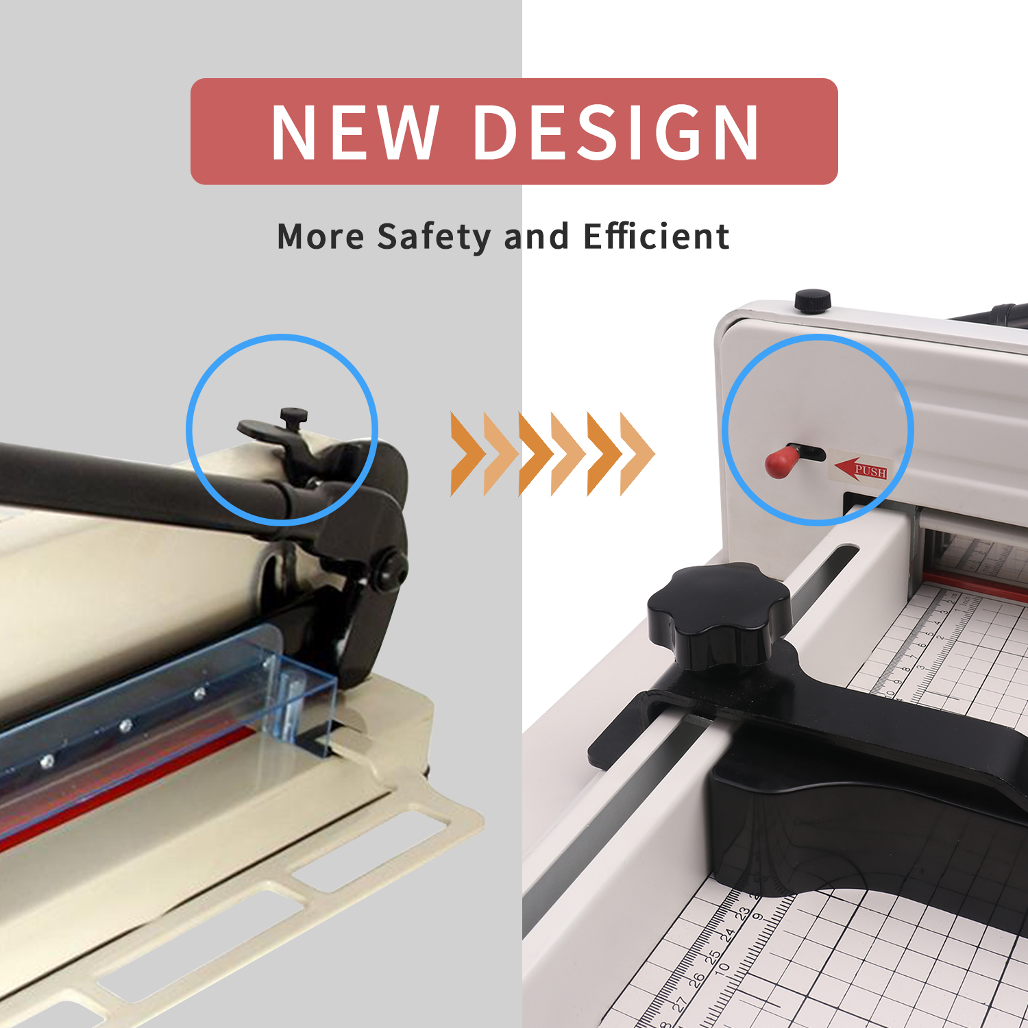 A4 Heavy Duty Paper Cutter for Office and Home Cutting Thickness 4cm/400 Sheet 70gsm