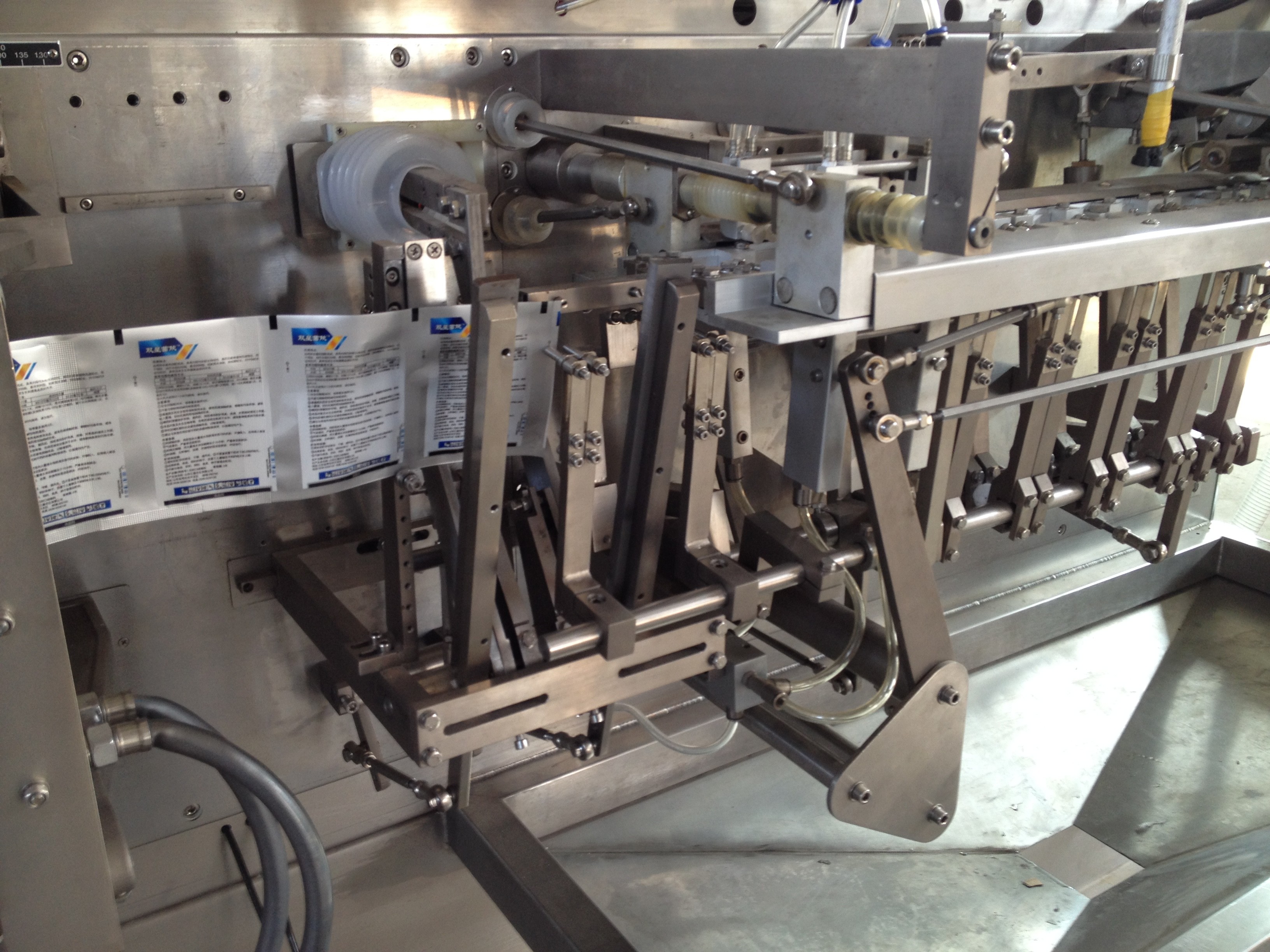 EM180D Automatic Dual Pouch Filling Machine Product Packaging System