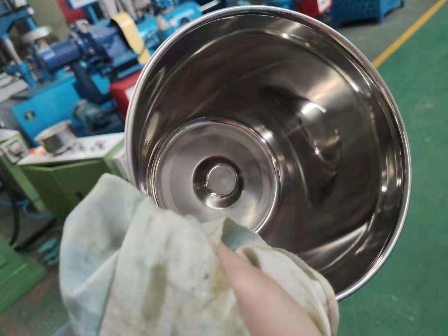 High quality Automatic Cookware Polishing Machine for Metal ware cookware
