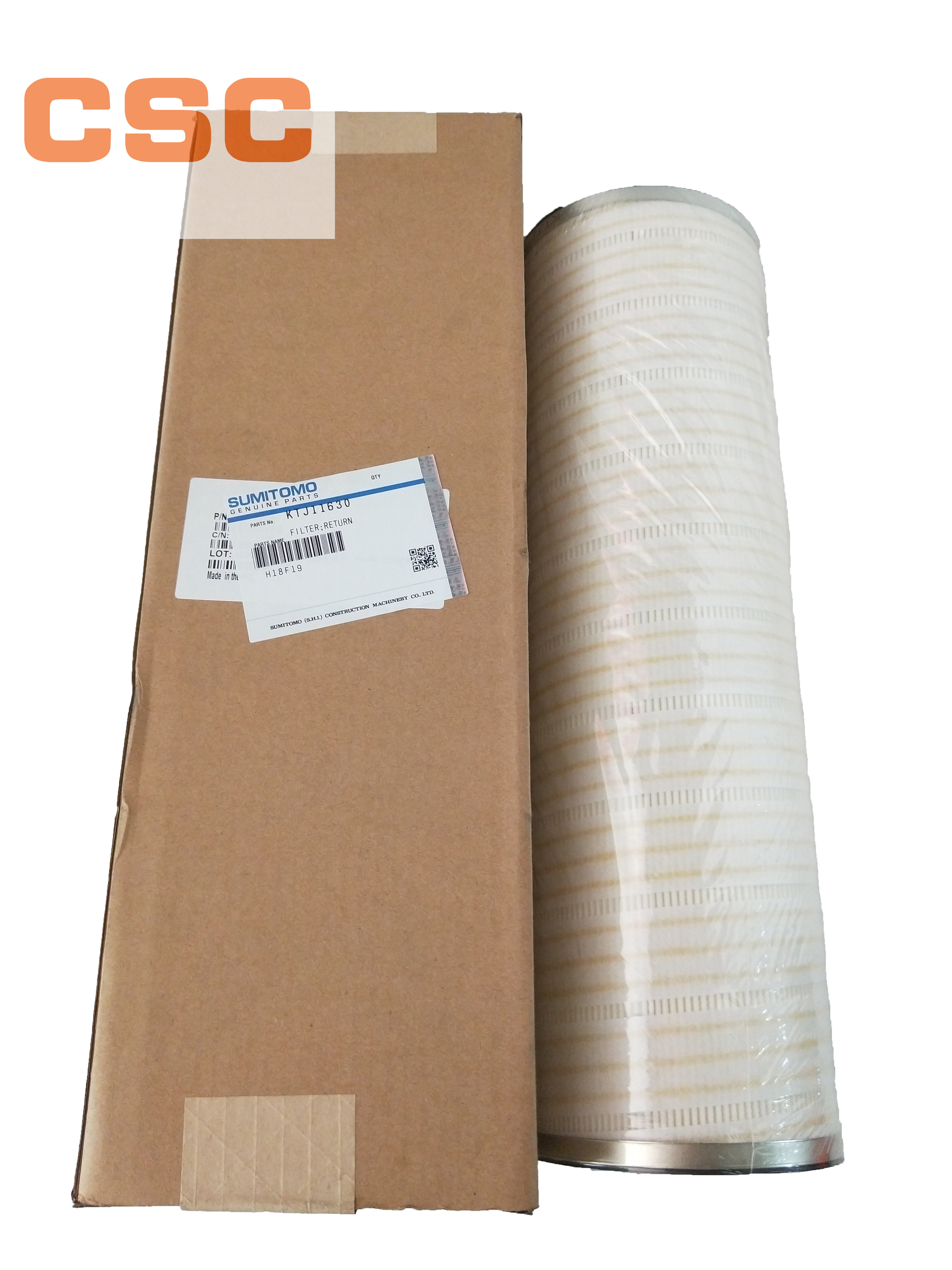 KRJ15830 / KTJ11630 Sumitomo Hydraulic Return Oil Filter Element Easy Install