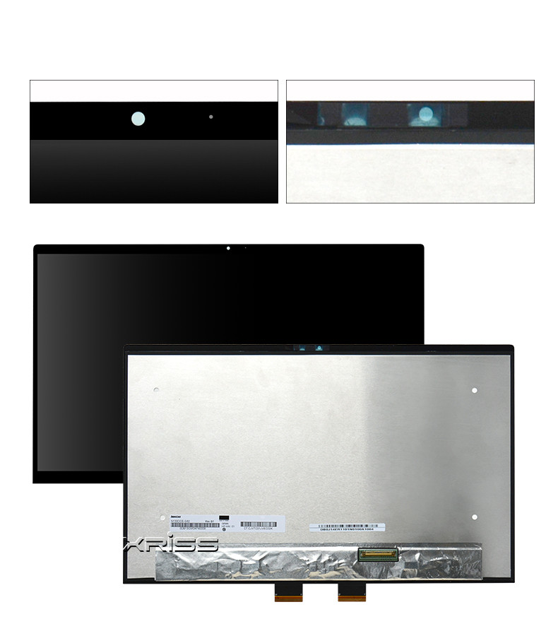 13.3 LCD Touch Screen Laptop Full Assembly 4K UHD 40pins For HP Envy X360 13 BA