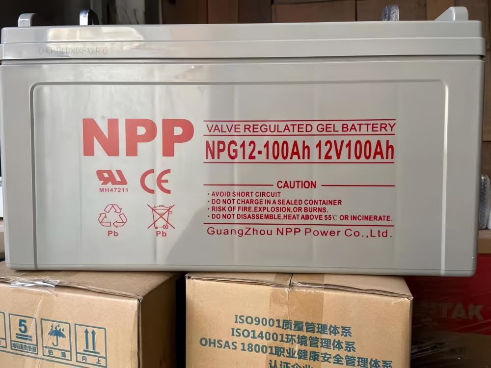 NPPower VRLA Valve Regulated Lead Acid Batteries Deep Cycles 12V 90Ah Gel Battery