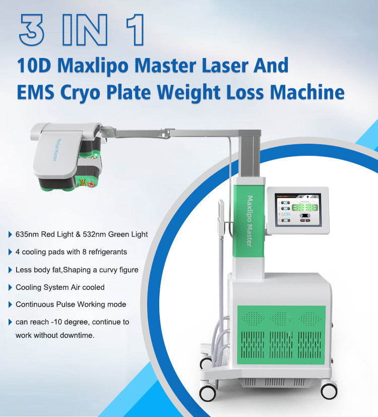 Non Surgical Body Shaping Slimming Machine 1100W With 10D Contour System