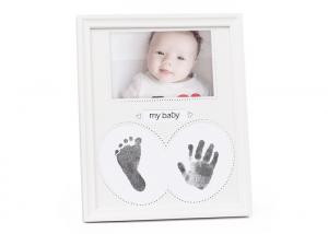 Custom Made Baby Hand and Footprint Photo Frame Newborn Baby Souvenir Gift