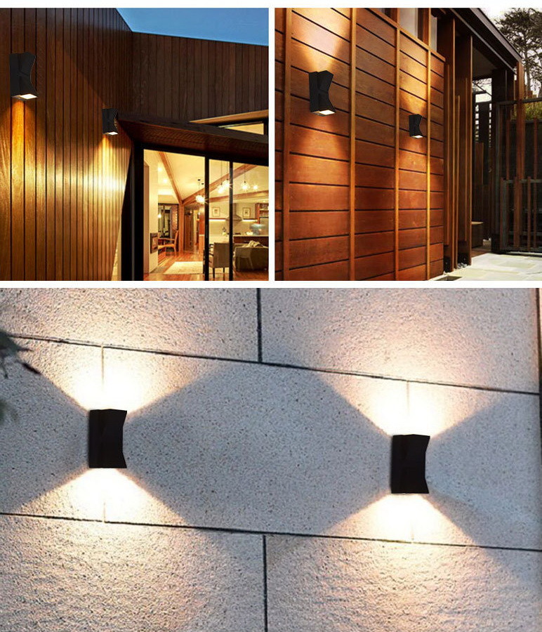 IP65 outdoor waterproof up and down led wall lamp &LED wall light for country house