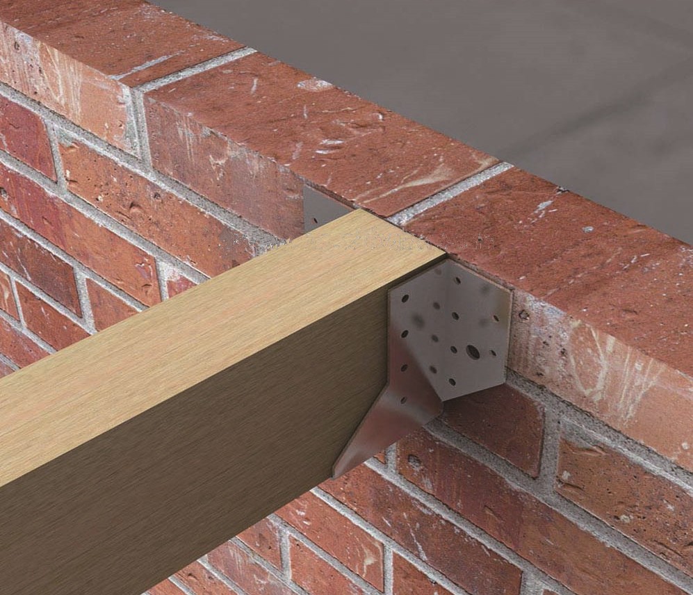Multi-Shaped Galvanized Steel Wood Timber Connectors Joist Hangers and Bracket Metal Accessories Stamped Processed