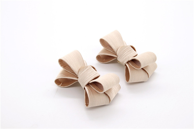 Ribbon coloured bow-tied shoe flower,Handmade footwear ornaments and flower Thread ribbon Beige ,white,black,red ,blue