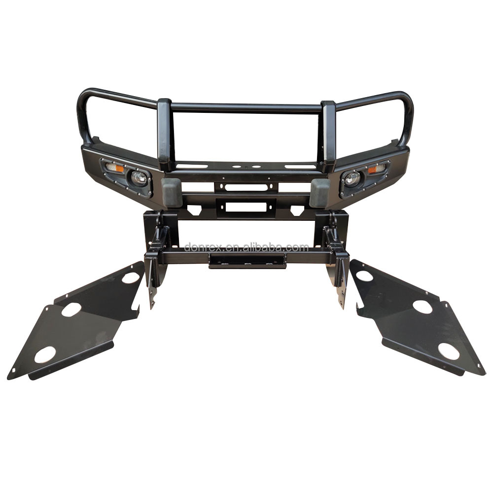 Off Road 4x4 Accessories Tacoma Front Steel Winch Bumper Body Kit for Toyota Vehicles