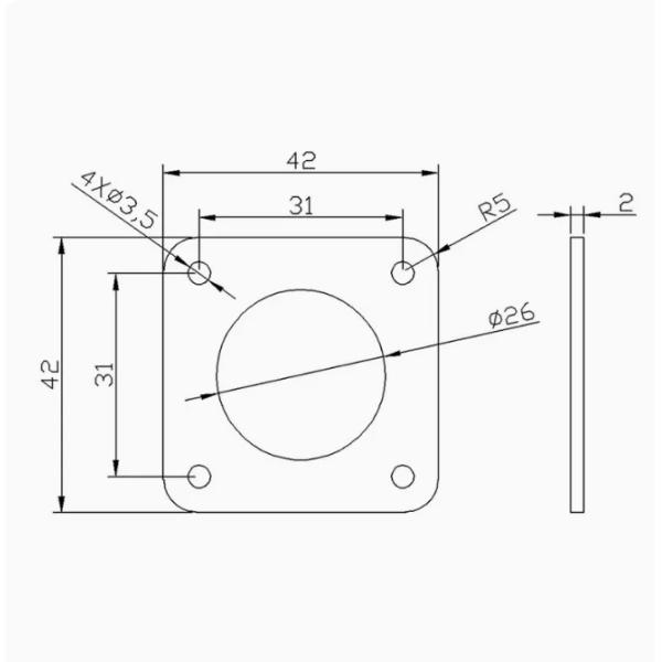 Customized Engine Gaskets And Seals , Flat Square Rubber Gaskets Durable