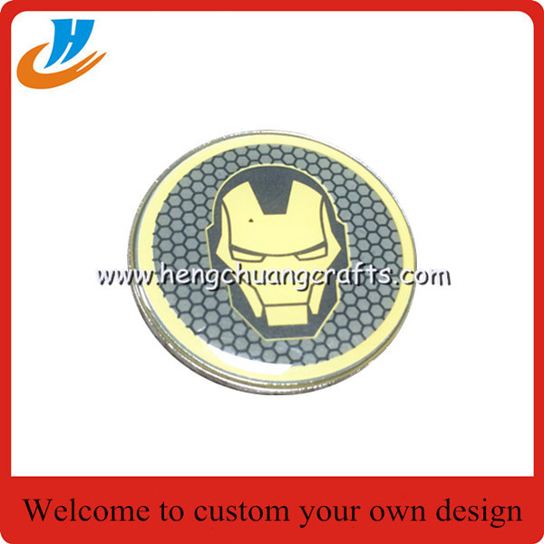 Custom Luggage buckle badge,enamel pin badge with gold plated