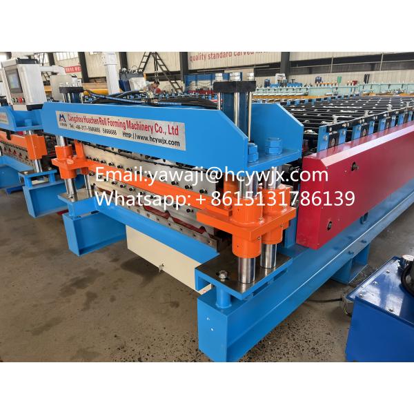 Metal Steel Shutter Door Rolling Machine With Punching