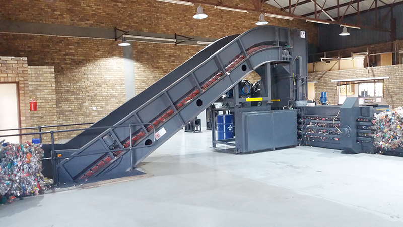 Plastic Auxiliary Machinery For Plastic Press PP PE Hydraulic Baler Machine