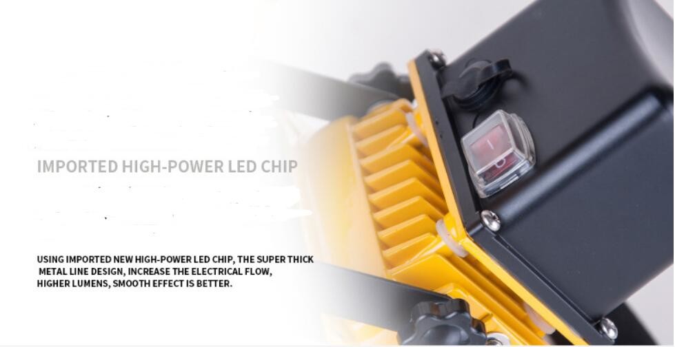 20W Portable Commercial Outdoor Flood Lights , Rechargeable Led Floodlight