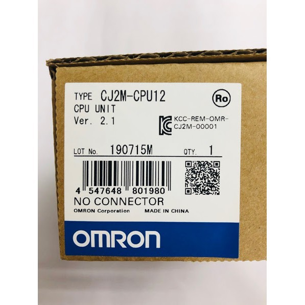 CJ2M-CPU12 Omron PLC Unit Module 10K Steps Program CPU IN STOCK
