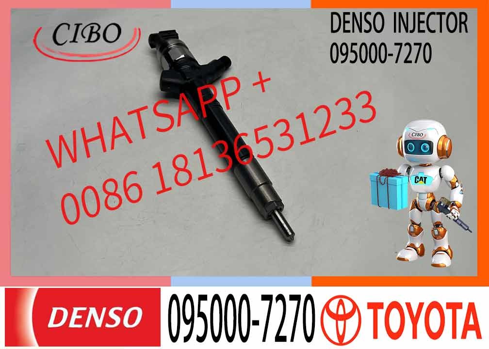 Denso 095000-7270 23670-0R120 23670-0R070 Common Rail Fuel Injector Compatible With To Yota Verso RAV 4 Engine 2.2D 2AD