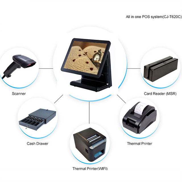 Windows / Linux Retail Pos System , Capacitive Touch Screen Windows Tablet Pos