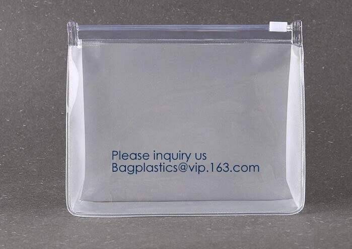Daily Used Products Packaging Eva Zipper School Bag,Eco-Friendly Soft Plastic Frosted Cosmetic EVA Zipper Bags, Bagease