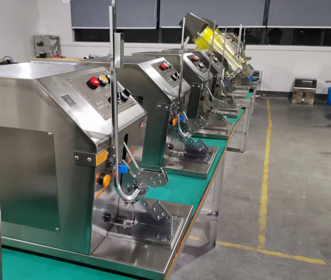Powder Particle Shape Sausage Clipping Potato Clipper Packer Net Mesh Bag Packing Semi Automatic Fruit Packaging Machine