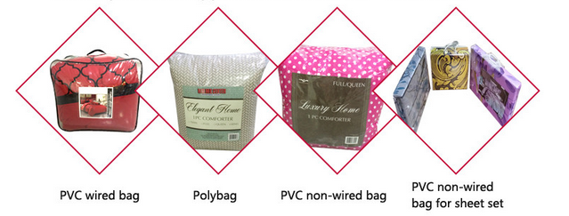2kg Weight 100% Polyester Satin Stripe Pattern Bedding Set for Home or Hotel Customized