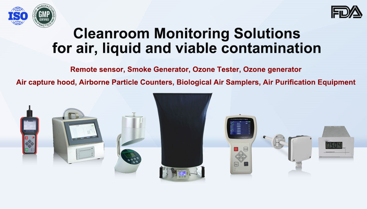 0.3 1.0 5.0µm 0.1 CFM Clean Room Vaccine Production Dust Monitoring Laser Sensor Handheld Particle Counter