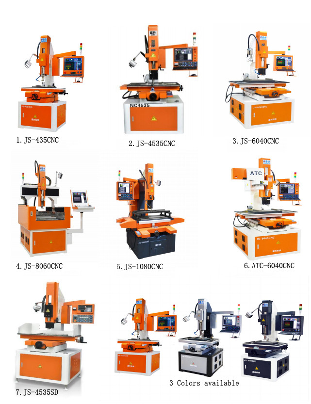 JS-4535SD Jiasheng Precision EDM Drilling Machine Manual Model 450*350mm