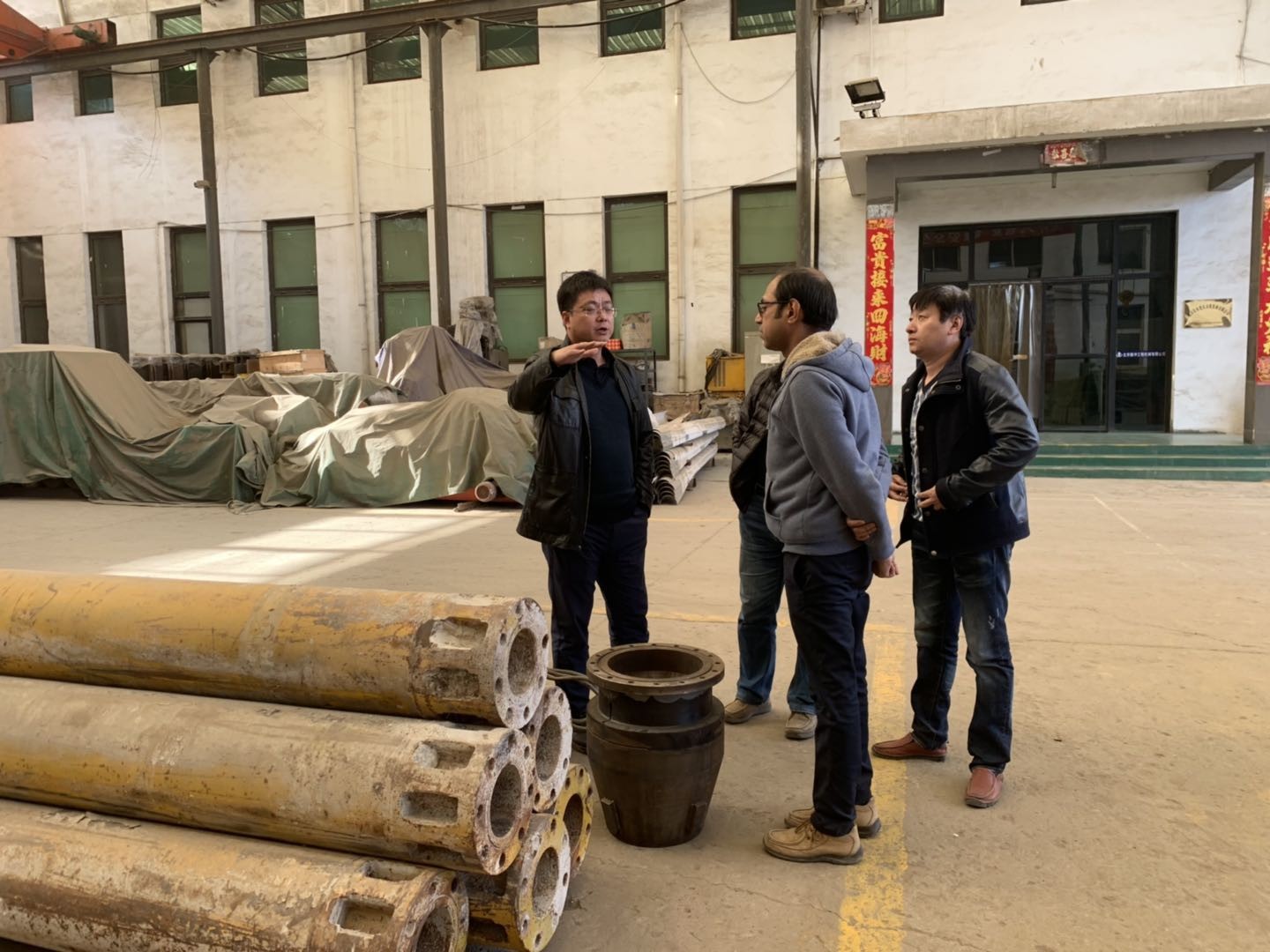 High Power Vibroflotation Device Vibro Compaction Stone Columns Soil Improvement