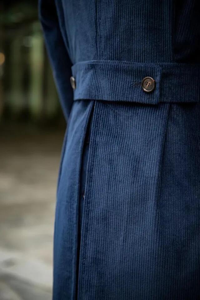 Men&prime;s Clothing Formal Corduroy Coat Designer Suit for Men