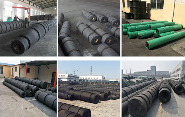 Natural Rubber Tug Boat Fenders D600 PIANC2002 For Berthing