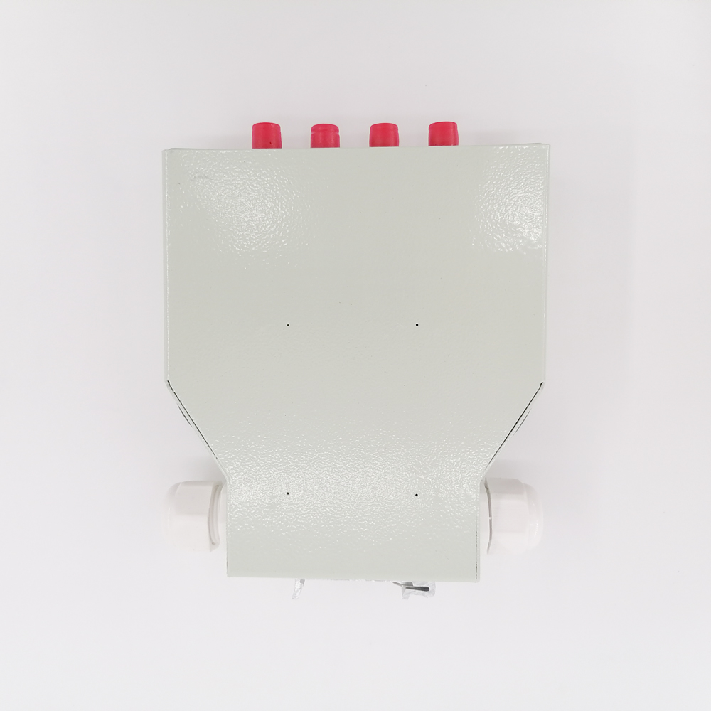 4 Core FC DIN Rail Fiber Optical FTTH Terminal Box Splice Box