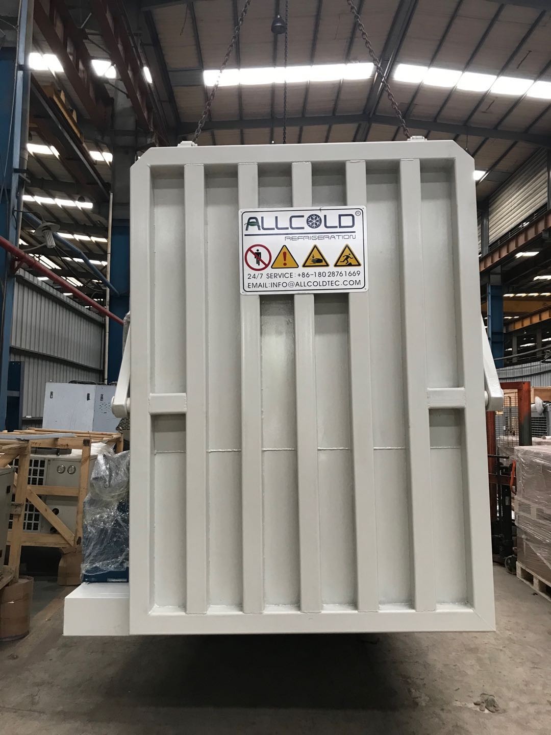 2 Pallets R404A 39KW Vacuum Cooling Machine Compressor