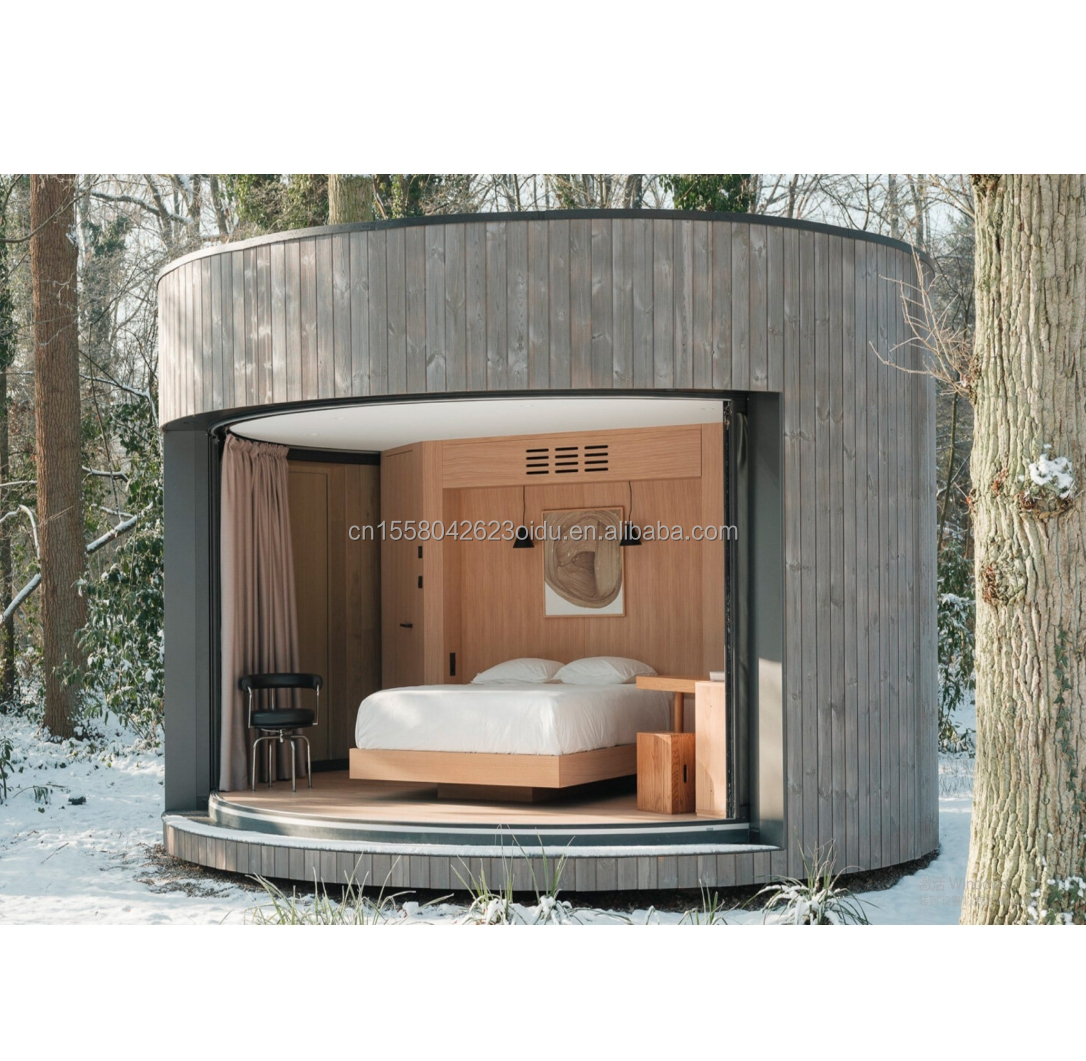 Light Steel Structure Container House with One-Bathroom One-Kitchen and Aluminum Alloy Windows