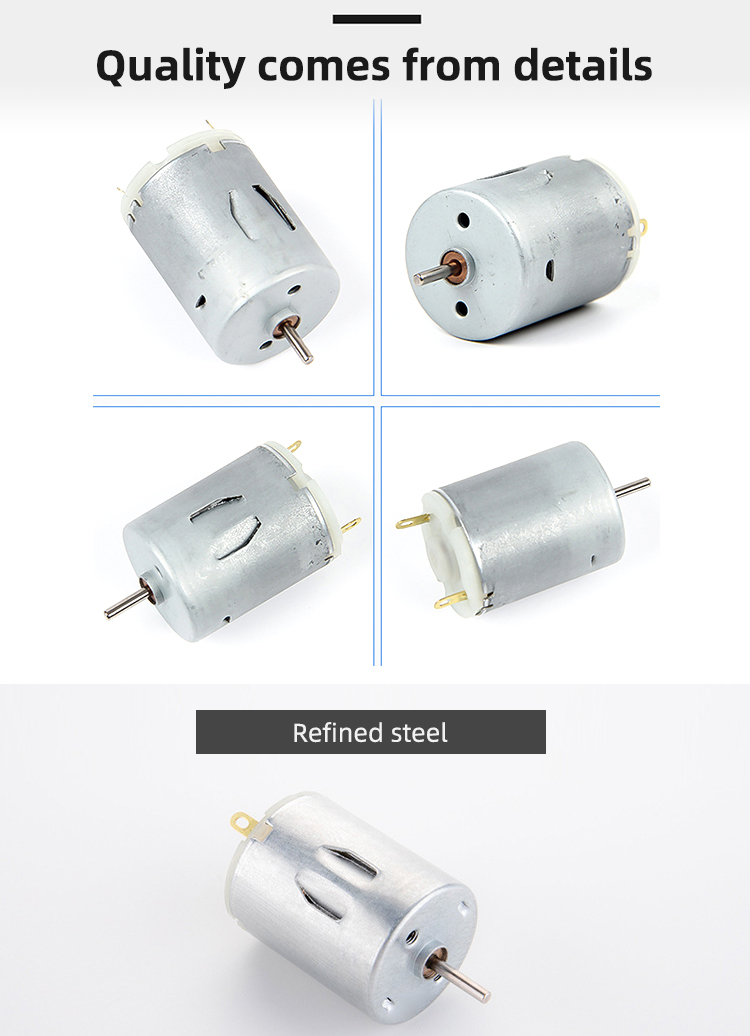 Faradyi Customized High Speed 3v 6v 9v 12v Motor Ie1 Rc Re Fk Ft 280 280sa Dc Motor