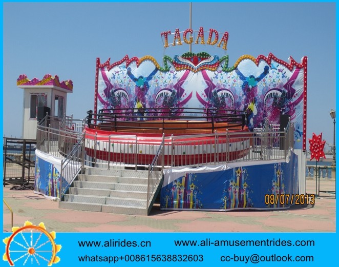 Amusement theme park mini equipment swing rides disco mini samba tagada for sale