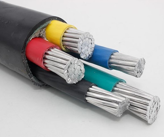 10-600mm2 PVC Insulated and Sheathed Multicore Aluminum Conductor DC/AC Power Cable